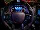 New LED carbon fiber sports flat steering wheel for Ford Raptor F-150 2015-2020