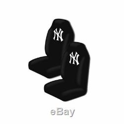 New MLB New York Yankees Car Truck Seat Covers Floor Mats Steering Wheel Cover