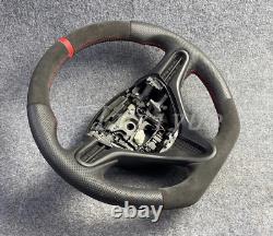 New Perforated leather+Alcantara Steering wheel For Honda Fit Jazz Civic INSIGHT