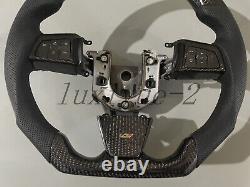 New Professional Carbon Fiber Steering Wheel+Cover for Cadillac CTS CTS-V 08-14