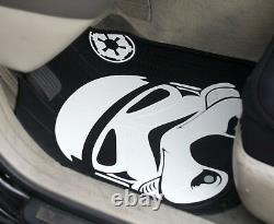 New Star Wars Stormtrooper Car Seat Covers Floor Mats Steering Wheel Gift