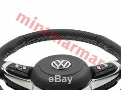 New Vw Volkswagen Golf Mk 7 R Line Steering Wheel Shift Paddles Acc 7012