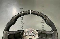 New carbon fiber Alcantara steering wheel for Ford Mustang GT 2012-2014 white