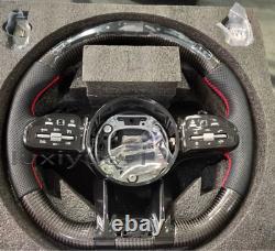 New carbon fiber LED+LCD custom steering wheel for Mercedes-Benz AMG Old To New