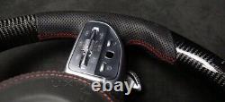 New carbon fiber LED+LCD custom steering wheel for Mercedes-Benz AMG Old To New