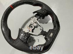 New carbon fiber custom steering wheel for Lexus IS 250 300 ISF RED 2001-2017