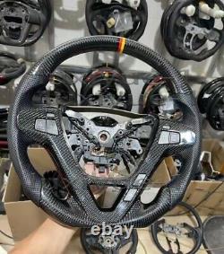 New carbon fiber flat sport steering wheel for Acura MDX 2007-2013 classic style
