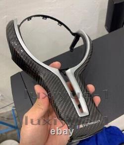 New carbon fiber steering wheel Cover for BMW 2.3.4.5.6 series M2 M4 M5 M6 Stock