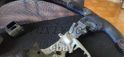 New carbon fiber steering wheel Skeleton for Lexus IS 250 300 ISF Blue 06-12