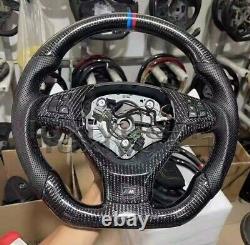 New carbon fiber steering wheel for BNWX5 E70 X6 E71 X5M X6M 08-14 supprt paddle