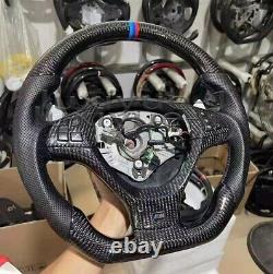 New carbon fiber steering wheel for BNWX5 E70 X6 E71 X5M X6M 08-14 supprt paddle