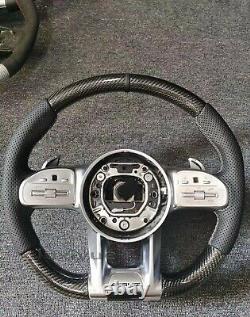 New carbon fiber steering wheel for Mercedes-Benz AMG 17+ direct installation
