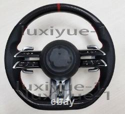 New carbon fiber steering wheel for Mercedes-Benz C/E/S/G AMG 12+ direct upgrade