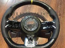 New carbon fiber steering wheel for Mercedes-Benz C/E/S/G AMG 12+ direct upgrade