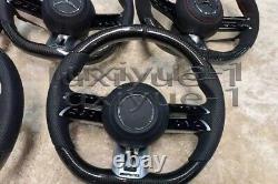 New carbon fiber steering wheel for Mercedes-Benz C/E/S/G AMG 12+ direct upgrade