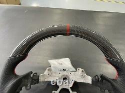 New carbon fiber steering wheel skeleton + button frame for 2010 G37x