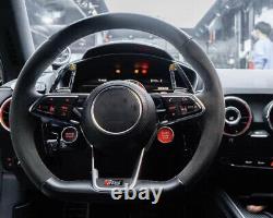 New leather steering wheel once start+mode selection for Audi R8 TT TTR TTRS 16+