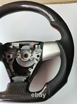 New real carbon fiber flat sport steering wheel for Toyota Corolla 2003-2013