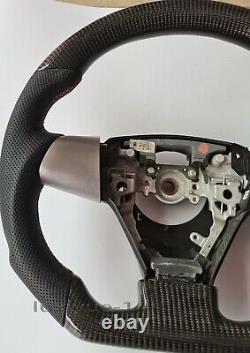 New real carbon fiber flat sport steering wheel for Toyota Corolla 2010-2013