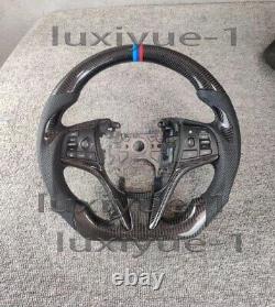 New real custom carbon fiber flat sport steering wheel for Acura TXL 2014-2020