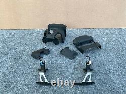 Nissan 370z 2009-2019 Oem Steering Wheel Paddle Shifters With Covers (set)