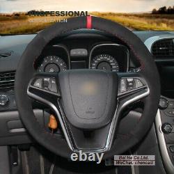 Non-slip Soft Suede Car Steering Wheel Cover For Chevrolet Malibu 2011-2014