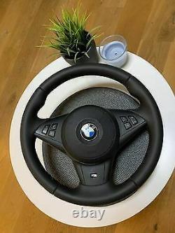 OEM BMW 5 6 Series E60 E61 E63 E64 M Sport Steering Wheel 2005-2010 32342283939