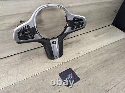 OEM BMW G01 G02 X3 X4 M Sport Steering Wheel Trim Cover Multi Switch Button