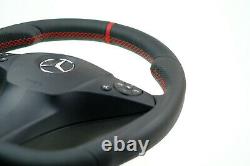 OEM Mercedes Flat bottom thick soft AMG Wheel Steering W204 W207 W212 C, E class