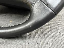 Oem 1992-1996 Ford F150 F250 F350 Bronco Black Leather Steering Wheel Cover