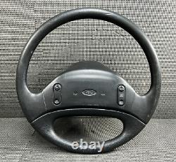 Oem 1992-1996 Ford F150 F250 F350 Bronco Black Rubber Steering Wheel Cover