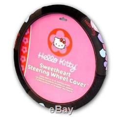 Officially Licensed Hello Kitty Steering Wheel Cover New