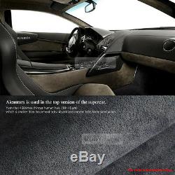 Organic Alcantara D. I. Y Steering Wheel Handle Cover For BMW 2010-16 5 Series F10