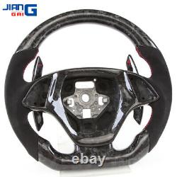 Performance Carbon Fiber Suede Steering Wheel For Chevrolet chevy Corvette C7