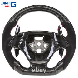 Performance Carbon Fiber Suede Steering Wheel For Chevrolet chevy Corvette C7