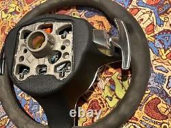 Porsche 911 991.1 Turbo Sport Plus Design Steering Wheel Alcantara Oem