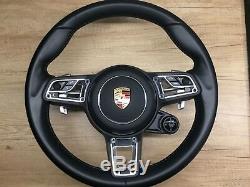 Porsche Macan 911 Carrera Cayenne Steering Wheel+Airbag HEATING BOOST HEATED