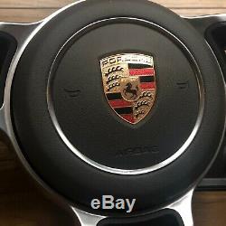 Porsche Macan 911 Carrera Cayenne Steering Wheel+Airbag HEATING BOOST HEATED