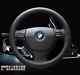 Pure hand-woven first layer leather steering wheel cover of leather car Grips