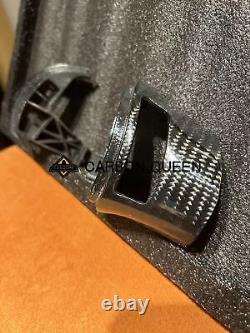 QS CARBON FIBER Steering Wheel BUTTONS COVER FOR C6 Z06/ZR1 06-11YEARS