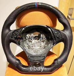 QS REAL CARBON FIBER Steering Wheel FOR BMW E90 3-Series 2006-2012YEARS