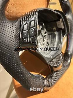 QS REAL CARBON FIBER Steering Wheel FOR BMW E90 3-Series 2006-2012YEARS