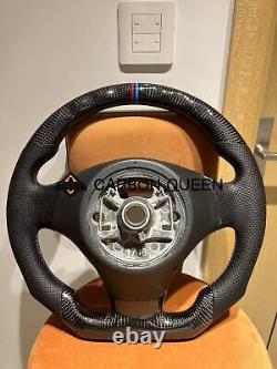 QS REAL CARBON FIBER Steering Wheel FOR BMW E90 3-Series 2006-2012YEARS