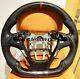 Qs' Real Carbon Fiber Steering Wheel For Hyundai Genesis Steering Wheel 09-14ys