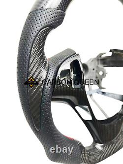 Qs' Real Carbon Fiber Steering Wheel For Hyundai Genesis Steering Wheel 09-14ys