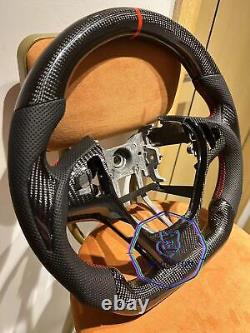 Qs' Real Carbon Fiber Steering Wheel For Hyundai Genesis Steering Wheel 09-16ys