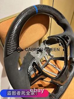Qs Real Carbon Fiber Steering Wheel For Hyundai Genesis Steering Wheel 09-16ys