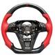 REAL CARBON FIBER STEERING WHEEL FOR HONDA CRV 06-10 YEARS WithBUTTONS/RED