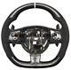 REAL CARBON FIBER STEERING WHEEL FOR Jaguar XF WithCONTROLS/PADDLES 09-15 YEARS