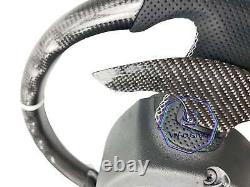 REAL CARBON FIBER Steering Wheel FOR AUDI A4 A5 S4 S5 S6 S8 B7 B8 FIT FOR A5S5